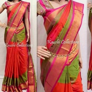 Bollywood ethinic Saree- Pure uppada pattu(new)